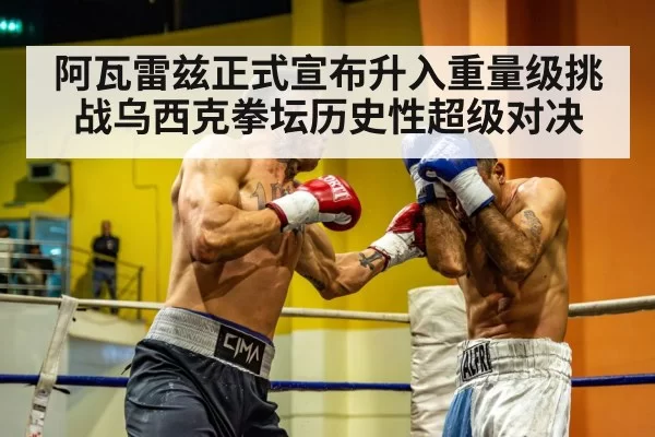 heavyweight boxing match