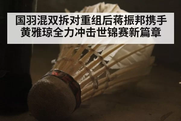 国羽混双拆对重组后蒋振邦携手黄雅琼全力冲击世锦赛新篇章